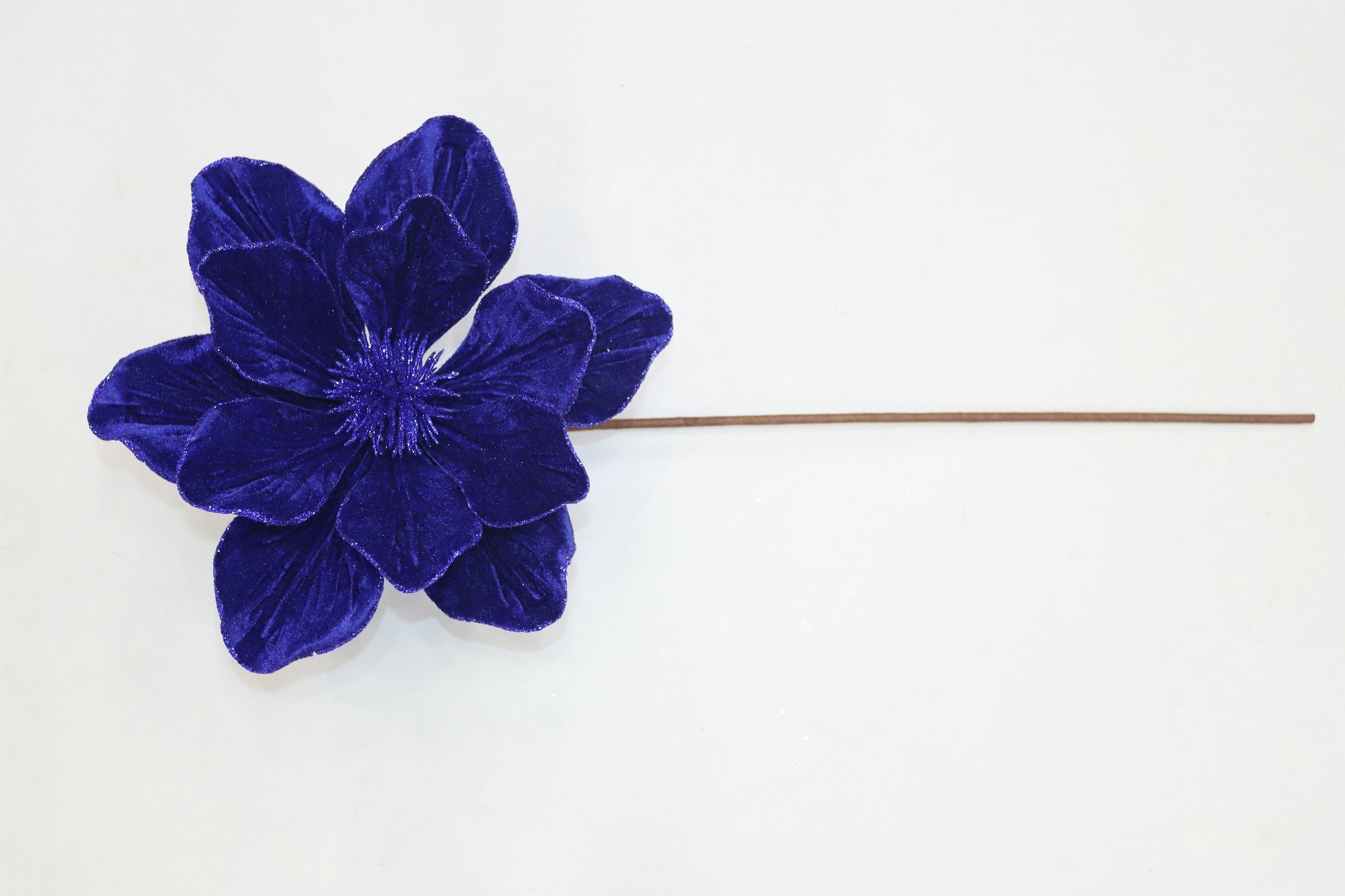 26cm Velvet Peony Dark Blue 231718 Shatchi Mulligans of Ballaghaderreen
