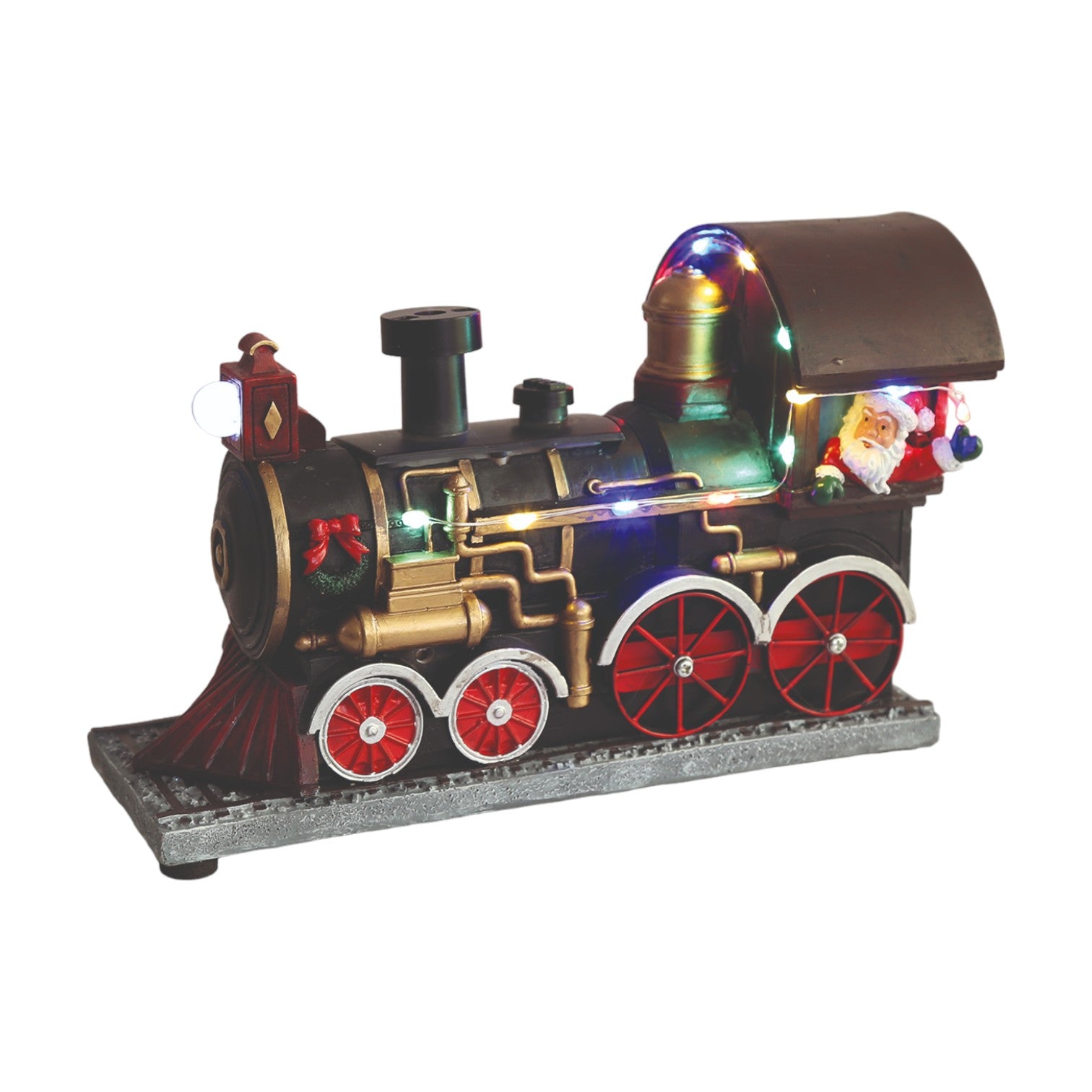 LED Santa Train 23.5x15cm 33099 Straits Home & Gift Mulligans of Ballaghaderreen