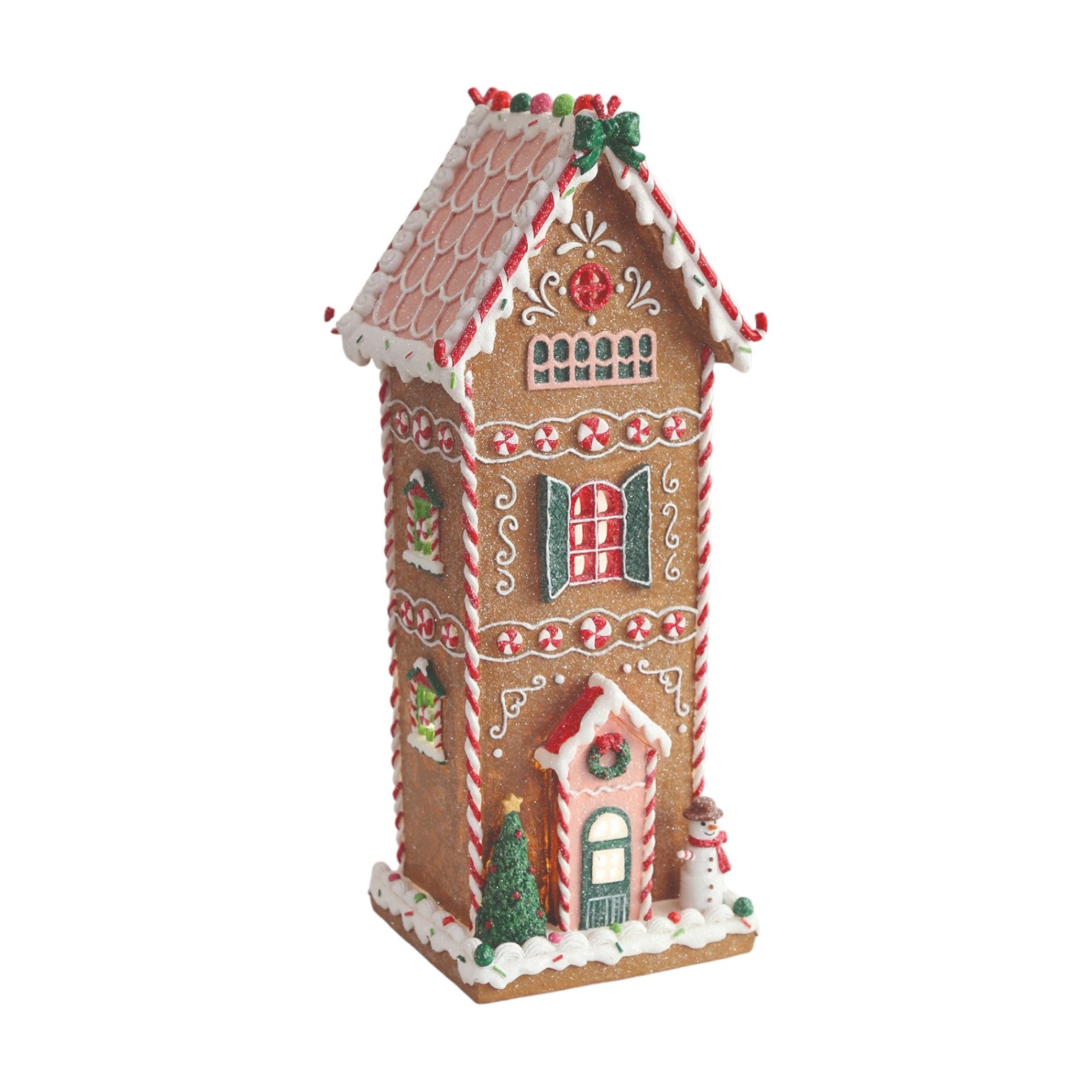 LED Gingerbread House 17x39cm 33244 Straits Home & Gift Mulligans of Ballaghaderreen