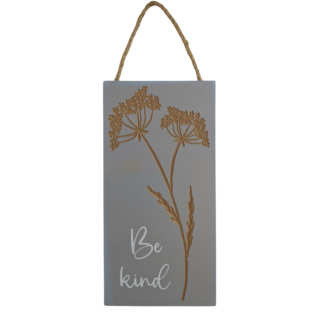 "Be Kind" Carved Plaque 8CP111 Richard Langs Mulligans of Ballaghaderreen