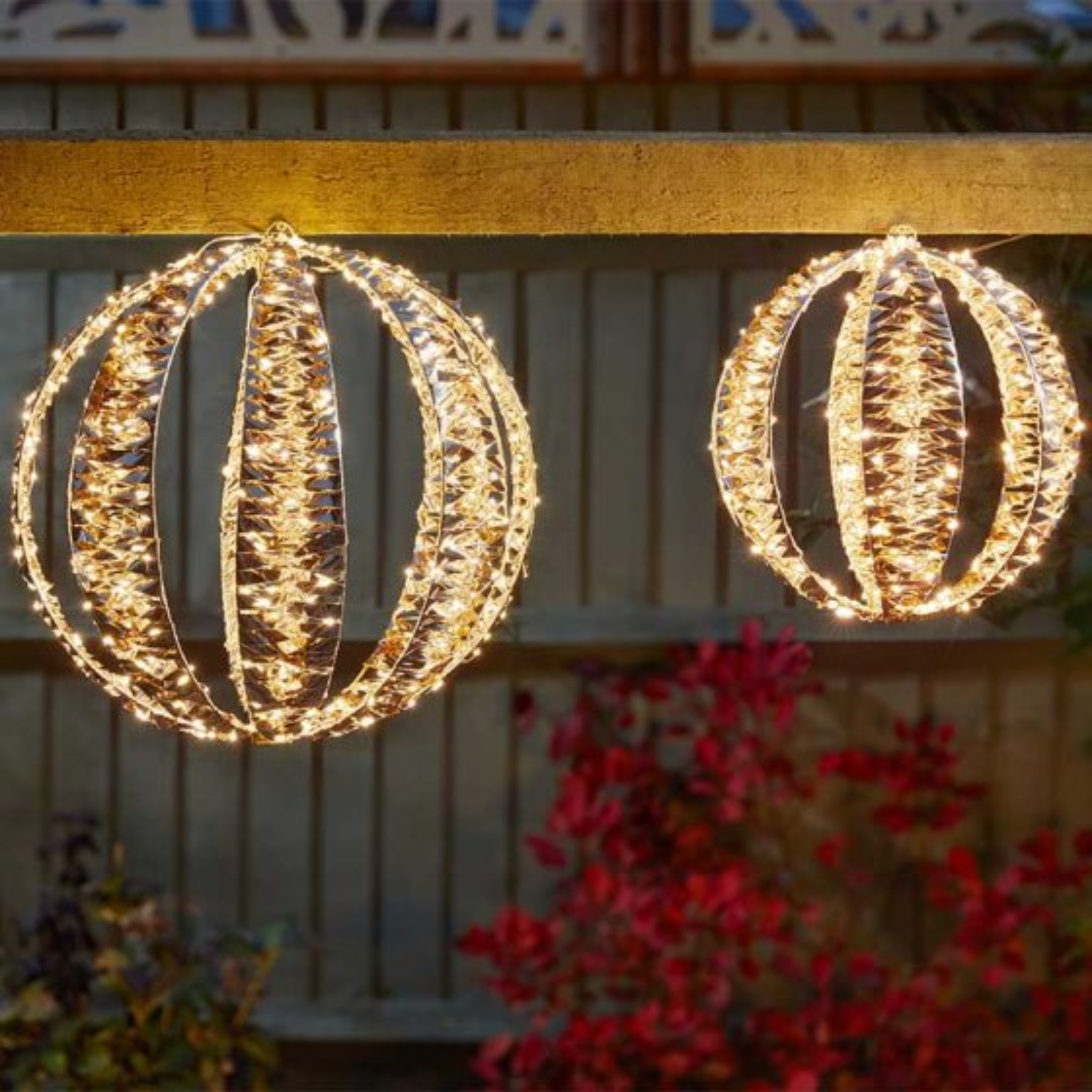 GoldTwist Globe - 30cm 2506043 Smart Garden Christmas Mulligans of Ballaghaderreen