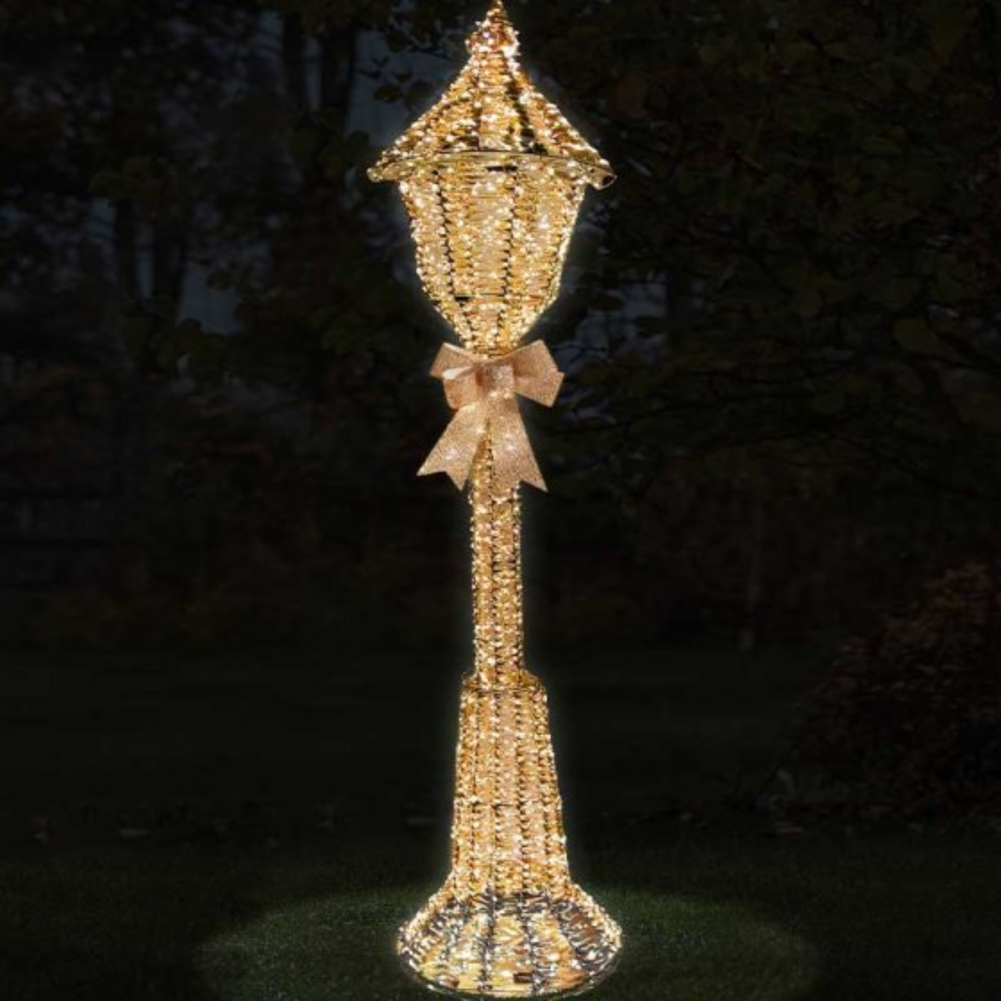 GoldTwist Lamp Post - 230cm 2506082 Smart Garden Christmas Mulligans of Ballaghaderreen