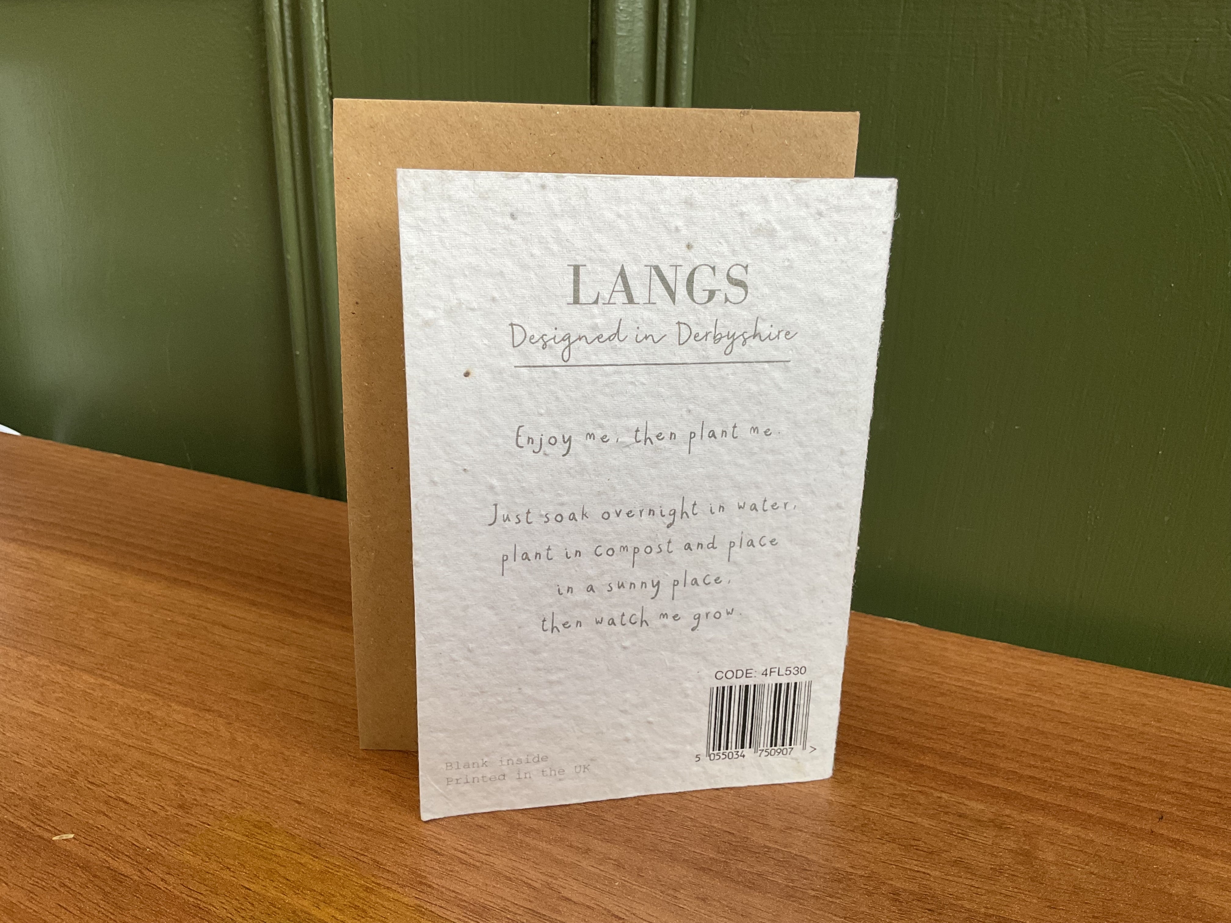 Greeting Card Langs - Posh Cow 4FL530 - Mulligans of Ballaghaderreen