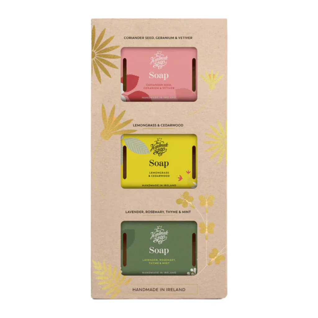Handmade Soap Collection - Three Pack Soap Gift Set TP24 The Handmade Soap Company Mulligans of Ballaghaderreen