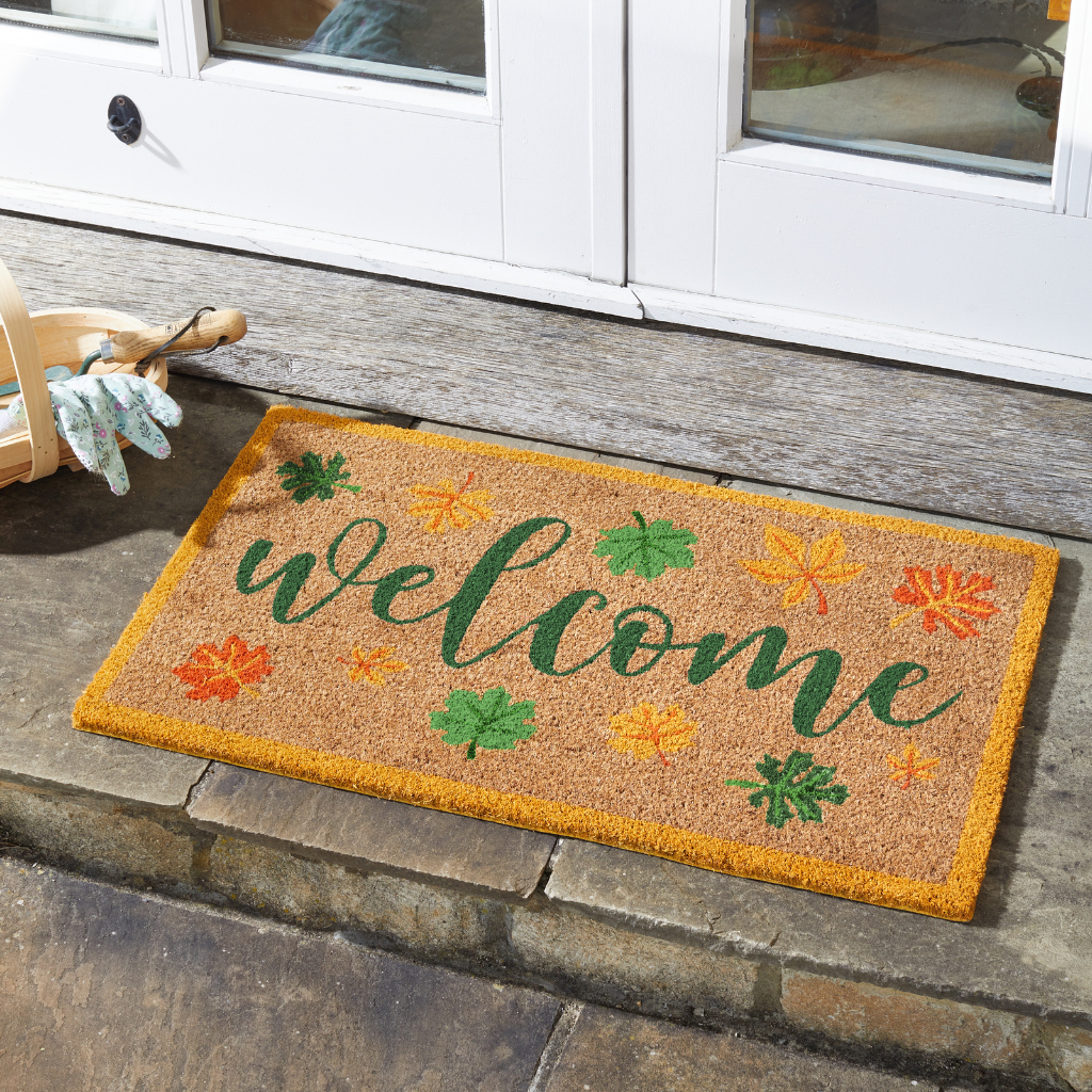 Leafy Welcome Decoir Mat 40x60cm 5511125 Smart Garden Mulligans of Ballaghaderreen