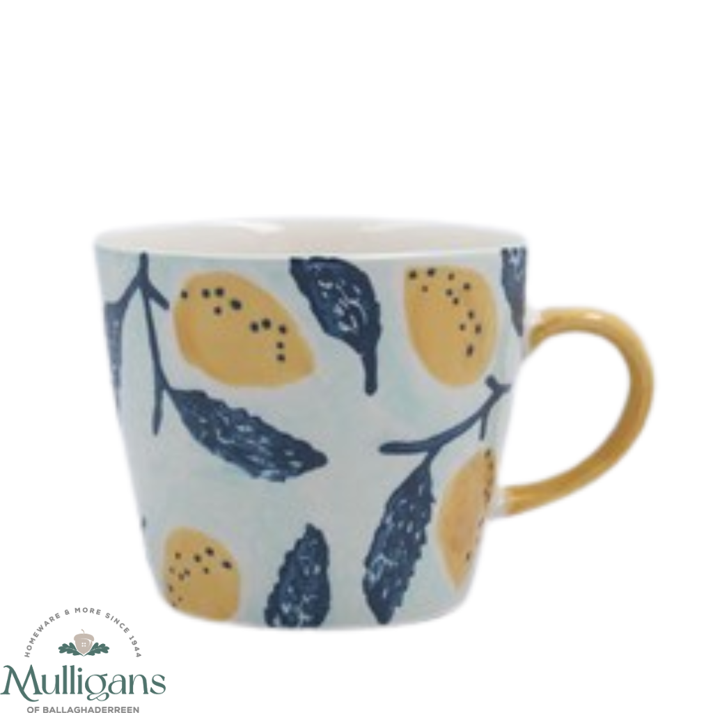 Lemon Tree Stoneware Mug - Mulligans of Ballaghaderreen