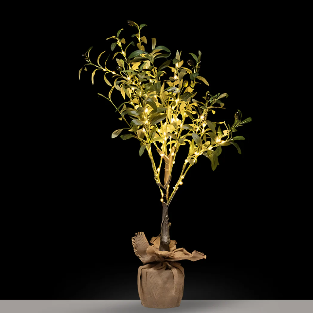 Light Up Faux Olive Tree 90cm HS1 Kirkwood Mulligans of Ballaghaderreen