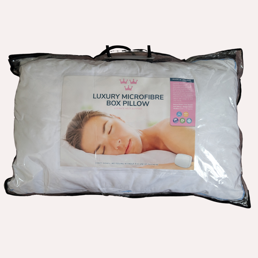 Luxury Microfibre Box Pillow LM_Pillow Mulligans of Ballaghaderreen