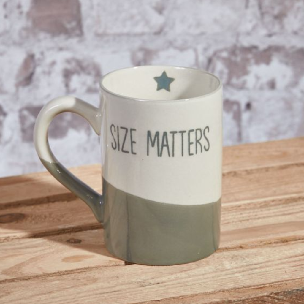 Mug - Size Matters  - Mulligans of Ballaghaderreen