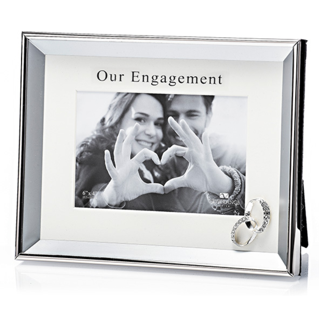 Newgrange 'Our Engagement' Photo Frame 6"x4" 1101415 Newgrange Living Mulligans of Ballaghaderreen