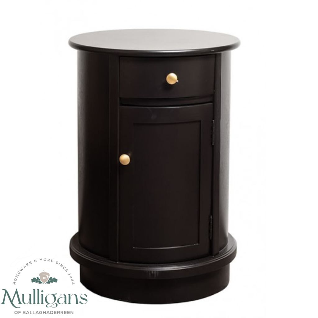 The Grange Collection Black Round Side Table NH23 The Grange Collection Kirkwood Mulligans of Ballaghaderreen