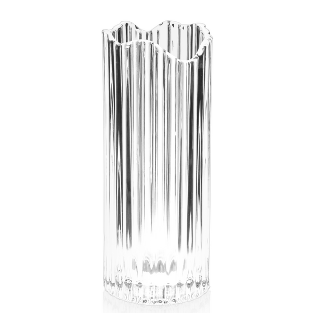 Tipperary Crystal Stripes Vase - 12" 163805 Tipperary Crystal Mulligans of Ballaghaderreen