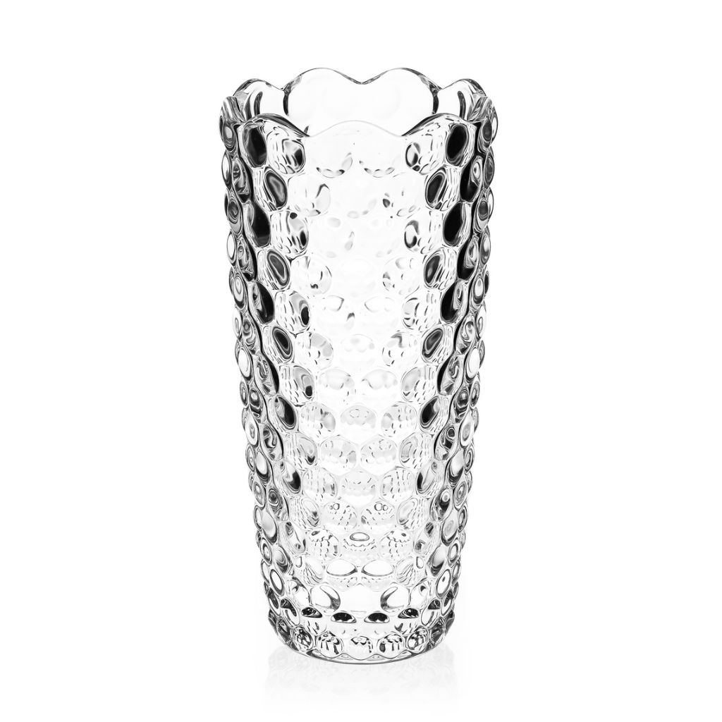 Tipperary Crystal Spots Vase - 12" 163799 Tipperary Crystal Mulligans of Ballaghaderreen