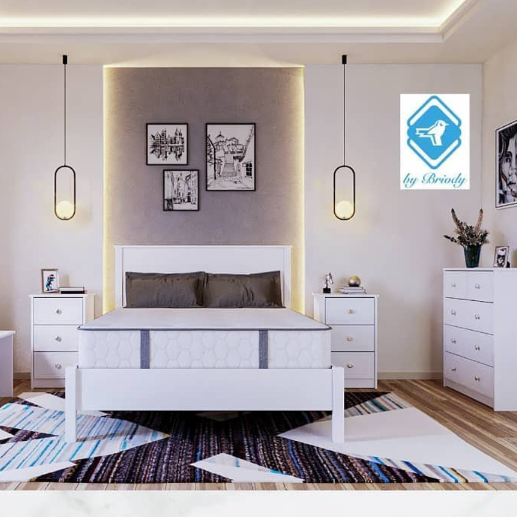 Oscar White Bedframe