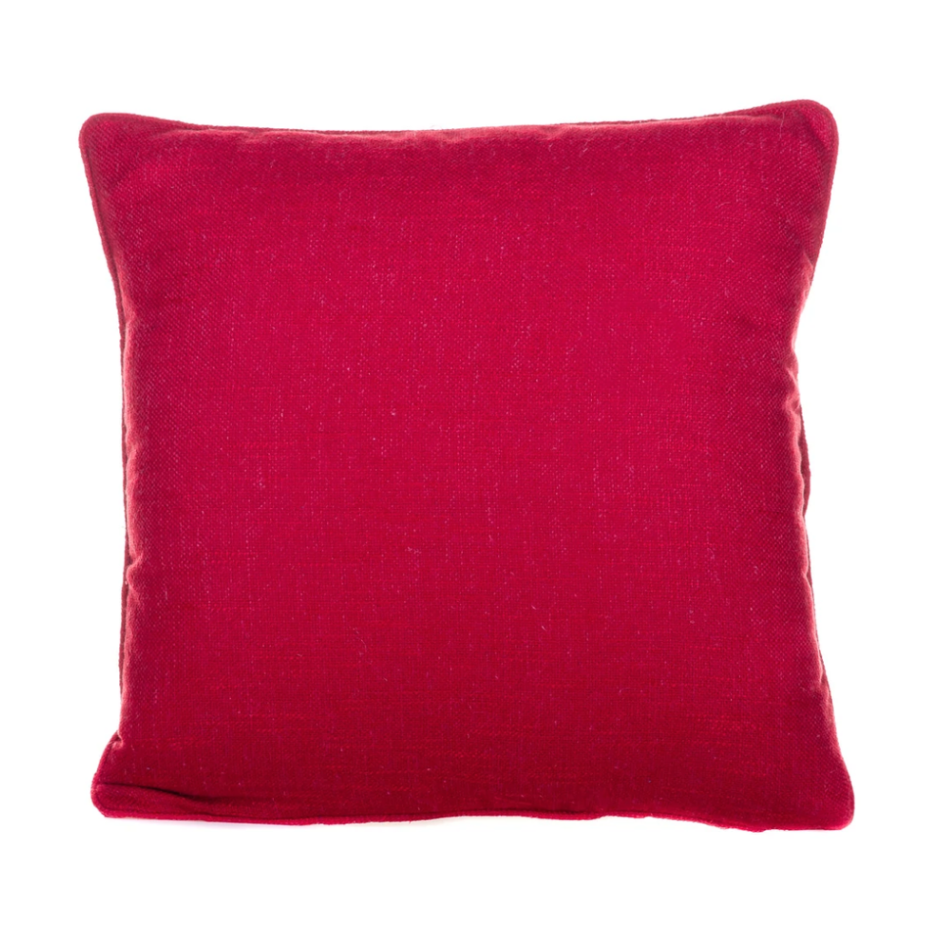 Linen Weave Raspberry Cushion Fervor And Hue Mulligans Of Ballaghaderreen