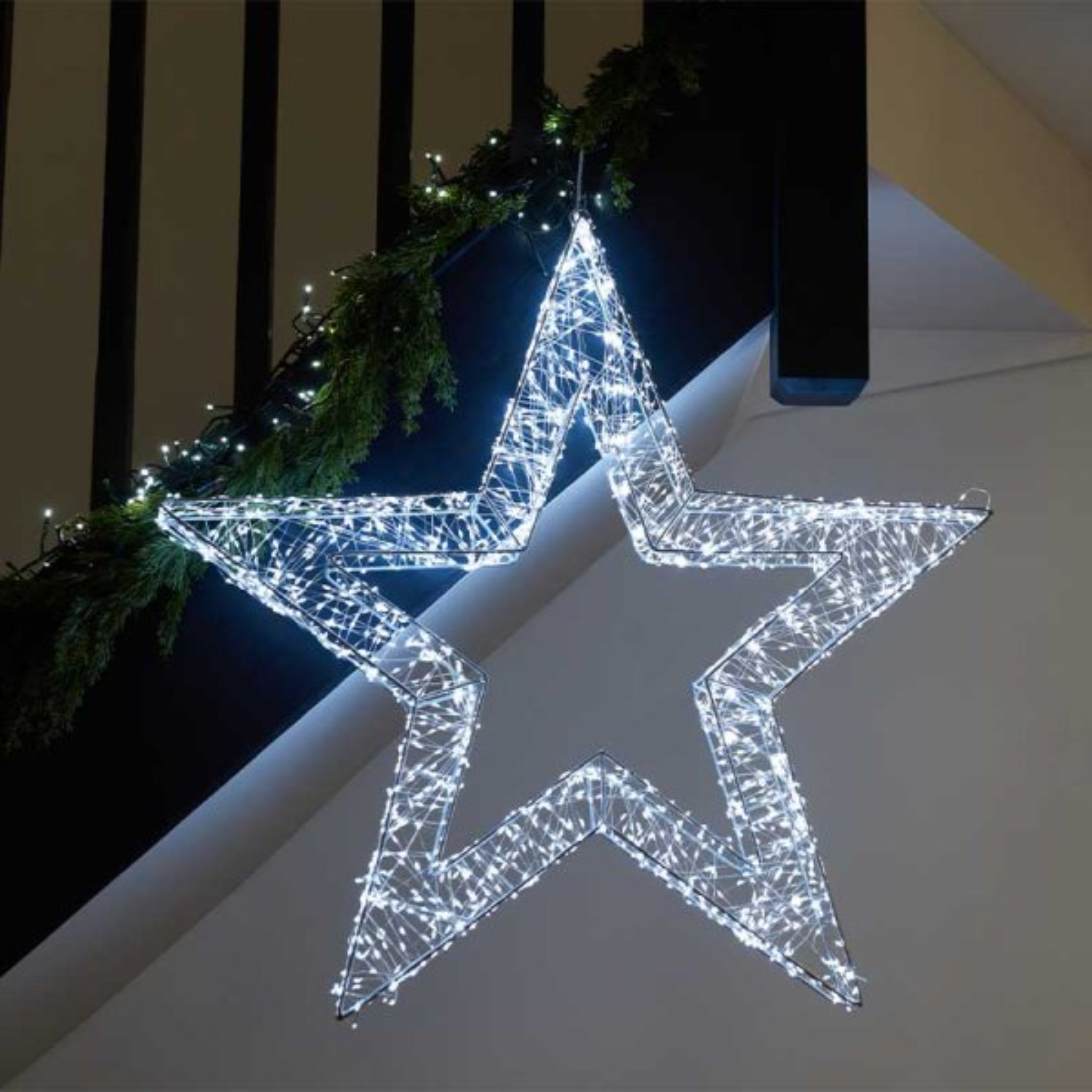 2400 LED Galaxy Star - Cool White 2506069 Smart Garden Christmas Mulligans of Ballaghaderreen
