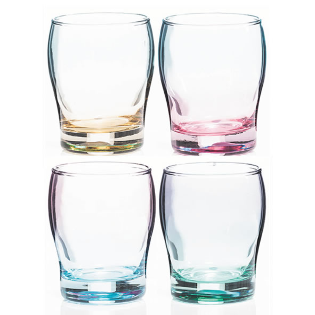 2 Tone Lustre Juice Glasses 1710052 Newgrange Living Mulligans of Ballaghaderreen