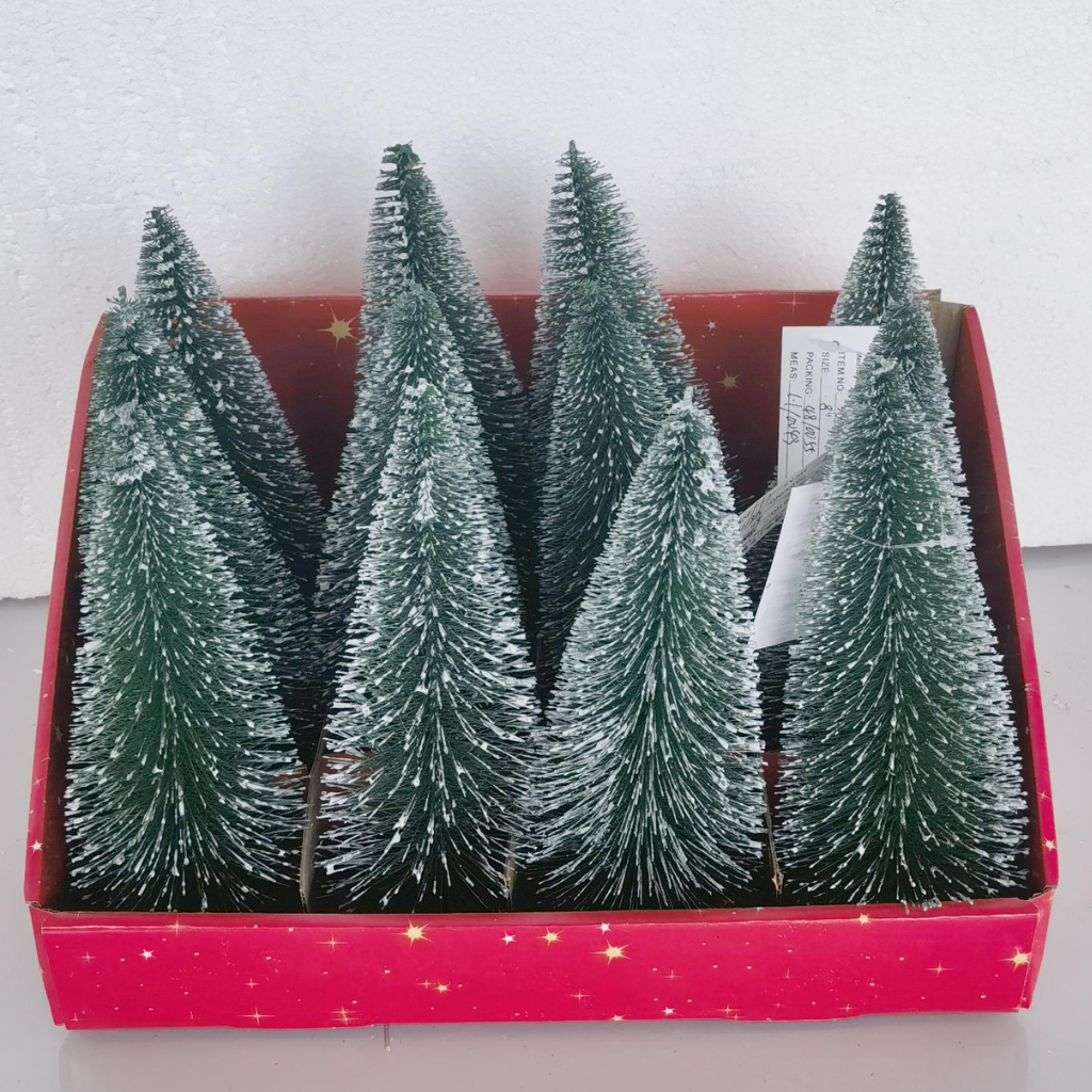 30cm Bristle Frosted Christmas Tree 233638 Shatchi Mulligans of Ballaghaderreen