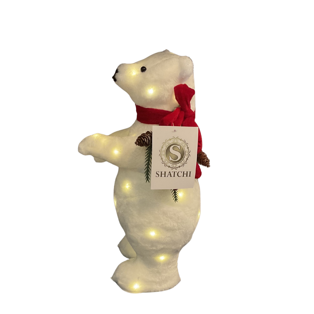 30cm LED Polar Bear Shatchi 233487 Mulligans of Ballaghaderreen
