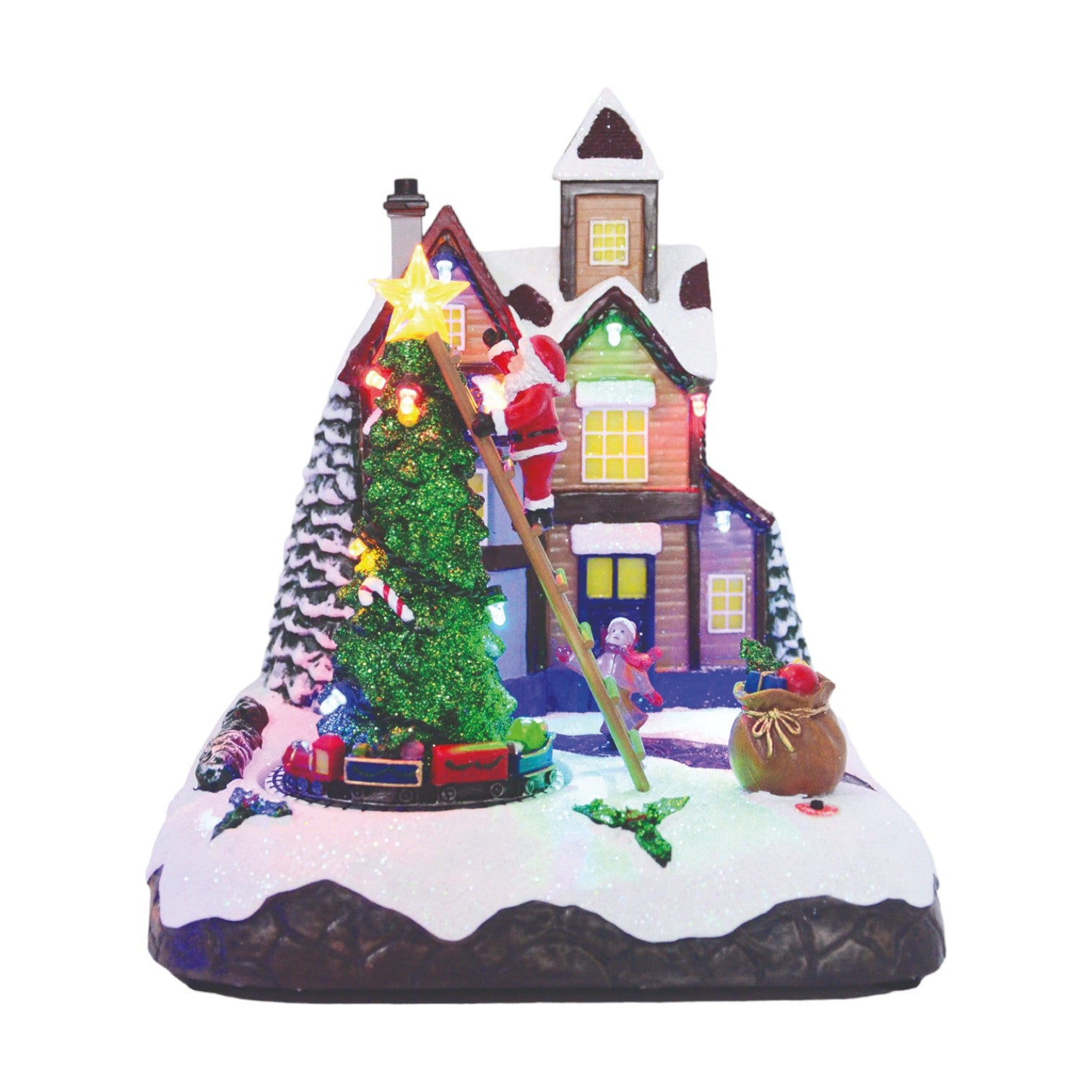 LED Santa Decorating Tree 22cm 33215 Straits Home & Gift Mulligans of Ballaghaderreen