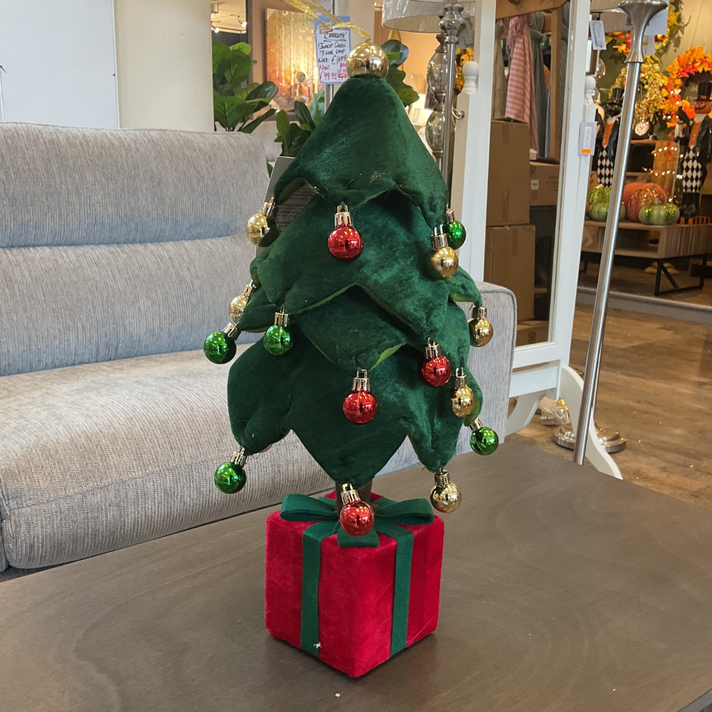 40cm LED Luxury Velvet Pop Up Tree Shatchi 233494 Mulligans of Ballaghaderreen