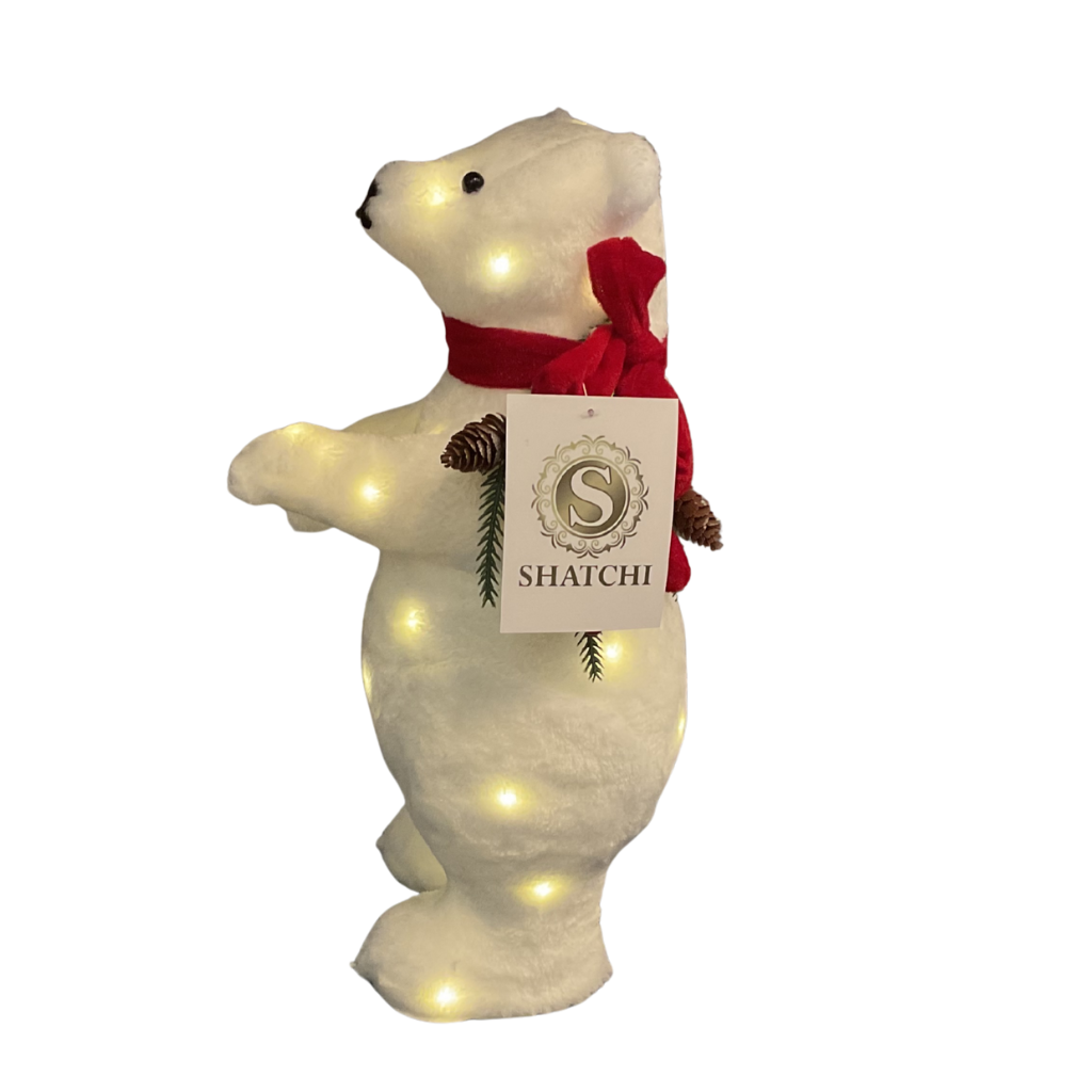 40cm LED Polar Bear Shatchi 233488 Mulligans of Ballaghaderreen