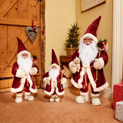 Medium Papa Noel - Burgundy 2516037 Smart Garden Mulligans of Ballaghaderreen