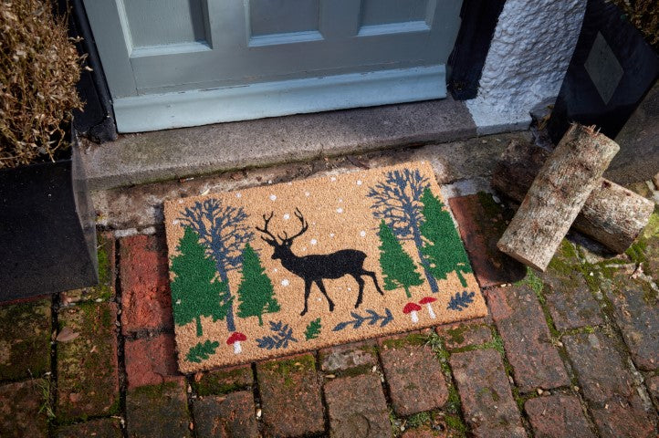 Woodland Stag Decoir Mat 40 x 60cm Secret Garden Mulligans of Ballaghaderreen