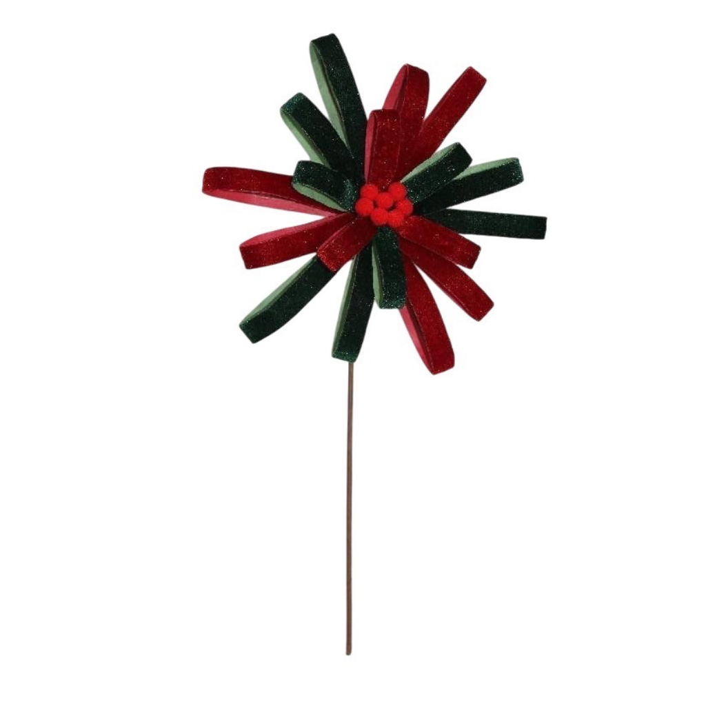 50cm Starburst Pick - Red and Green 235754 Shatchi Mulligans of Ballaghaderreen