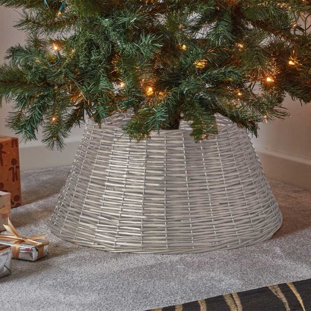 60cm Collapsible Faux Willow Tree Skirt - Ash 2525052 Smart Garden Mulligans of Ballaghaderreen