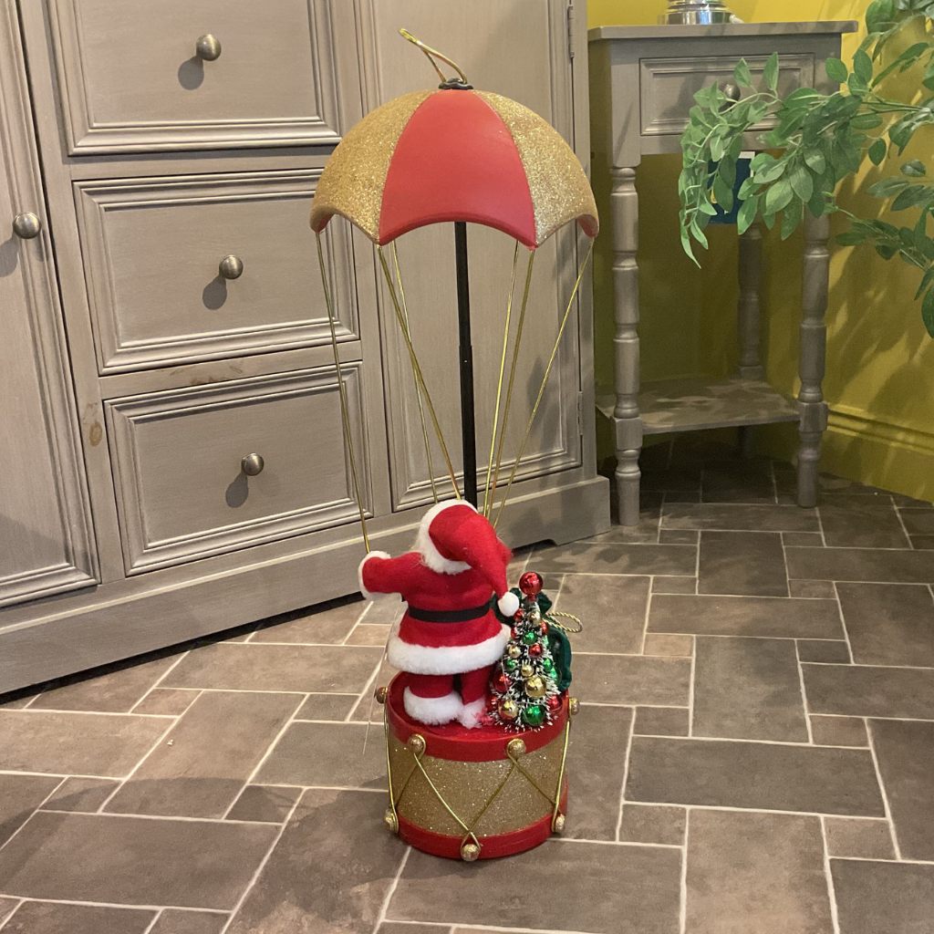 60cm LED Pop Up Santa with Parachute Shatchi 233500 Mulligans of Ballaghaderreen
