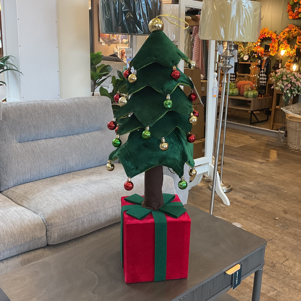 90cm LED Luxury Velvet Pop Up Tree Shatchi 233492 Mulligans of Ballaghaderreen