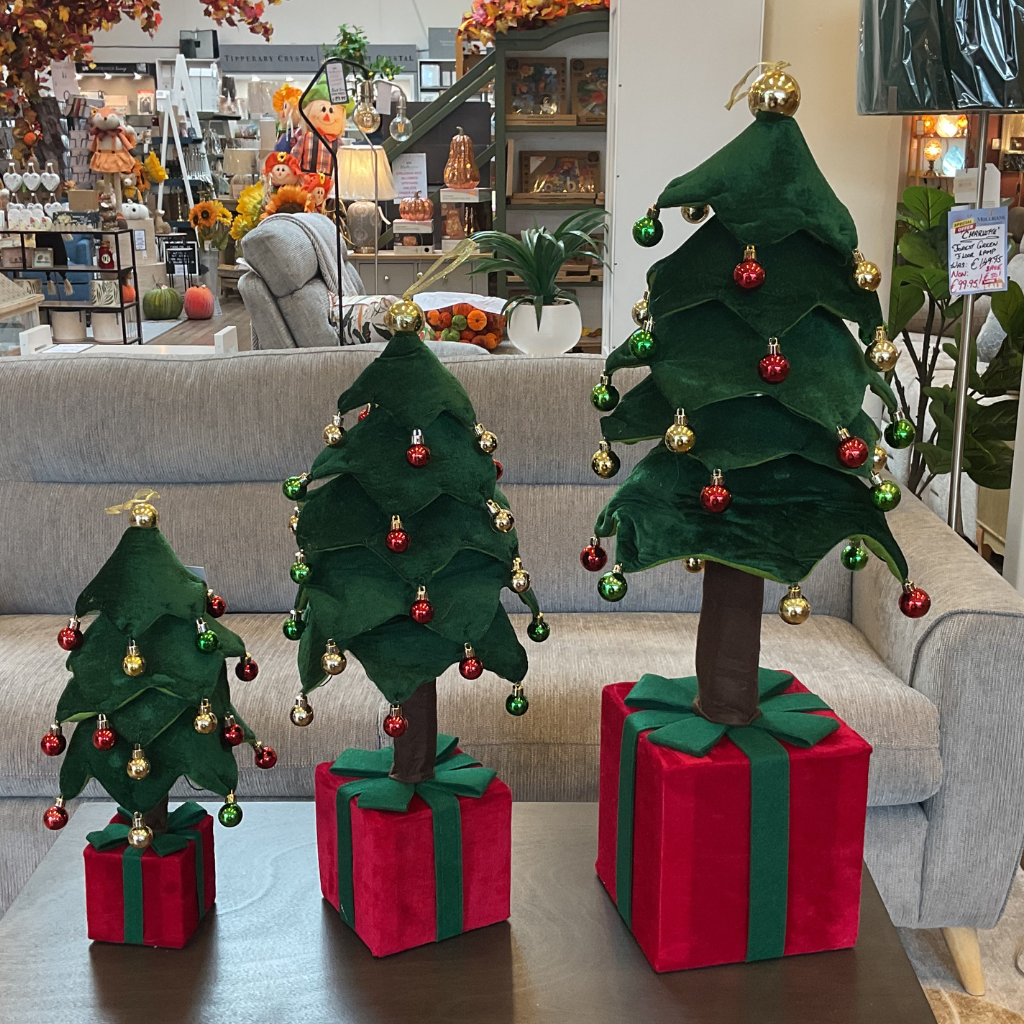 90cm LED Luxury Velvet Pop Up Tree Shatchi 233492 Mulligans of Ballaghaderreen