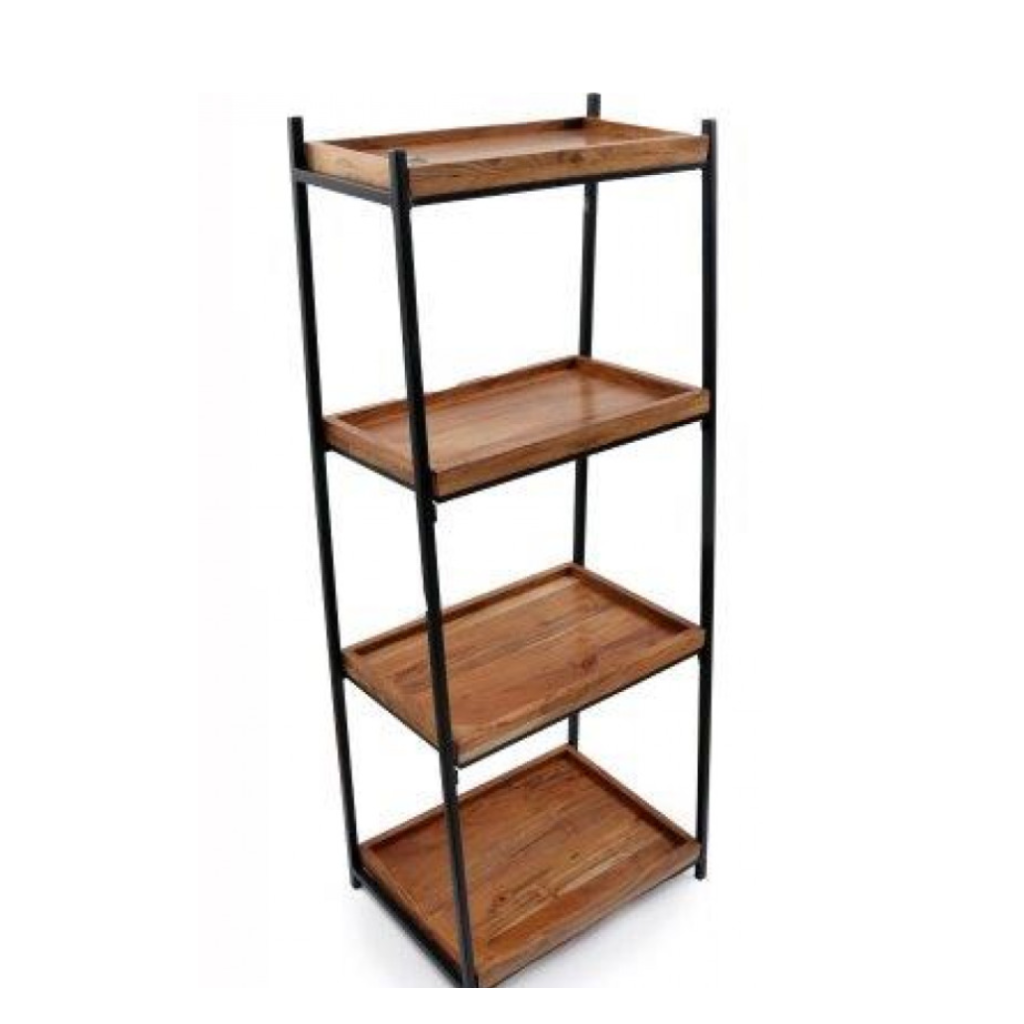 Acacia Wood Bookshelves