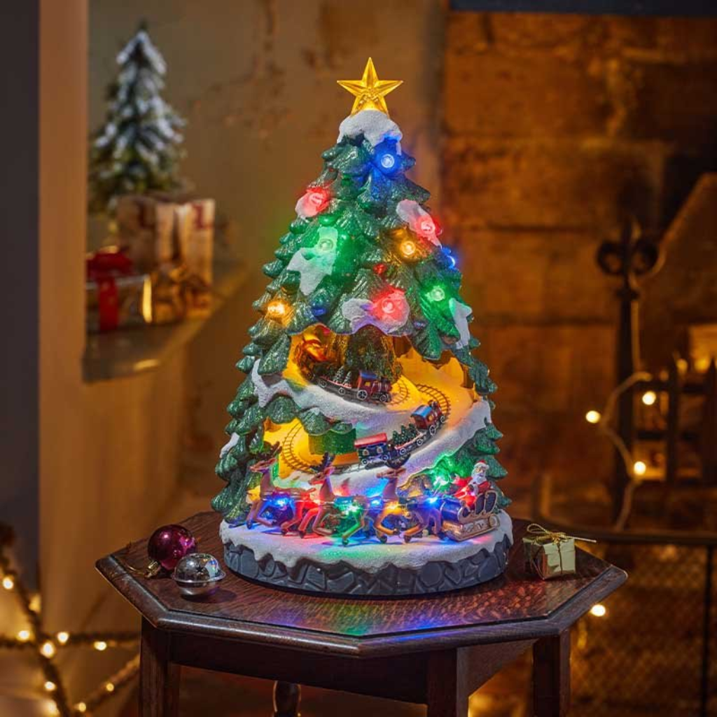 All Aboard! Christmas Tree, SnowScene 2571036 Smart Garden Mulligans of Ballaghaderreen