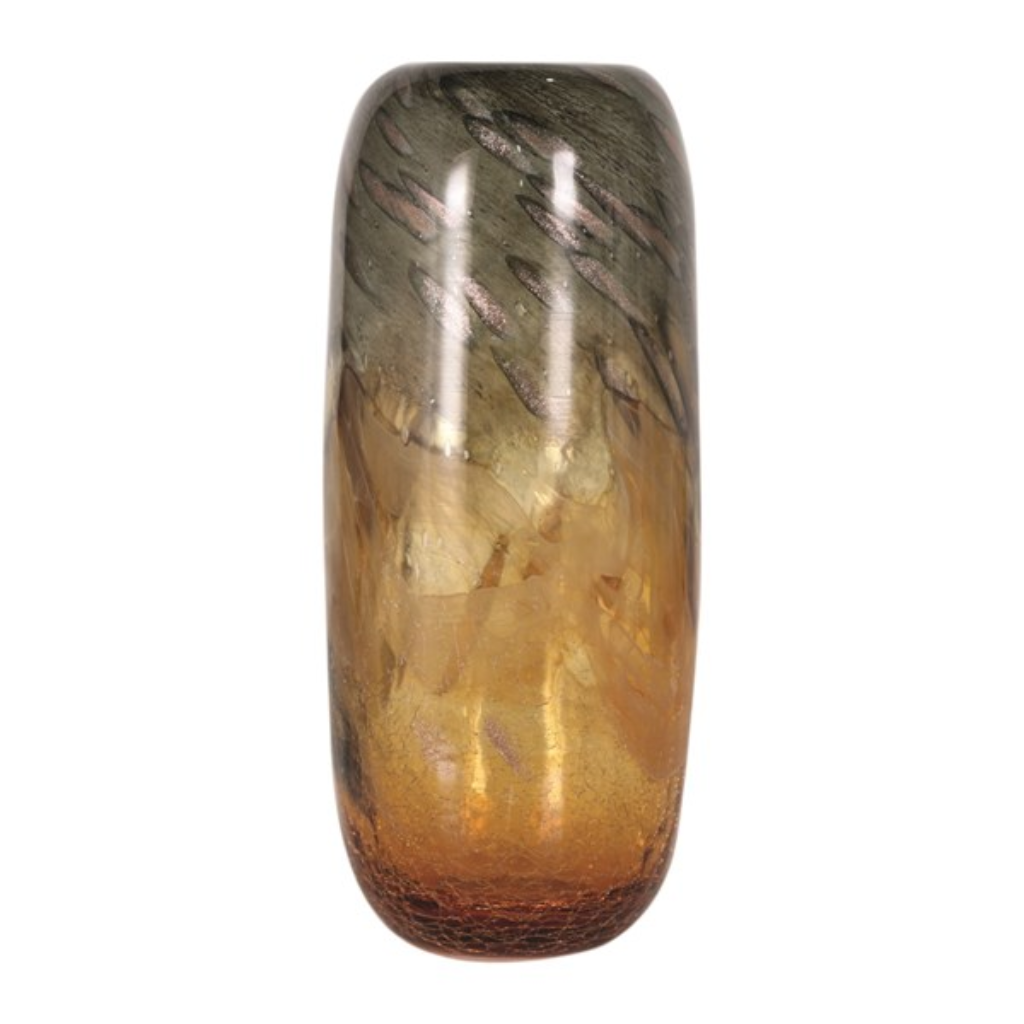 Amber Lustre Cylinder Vase 34731 Straits Home and Gift Mulligans of Ballaghaderreen