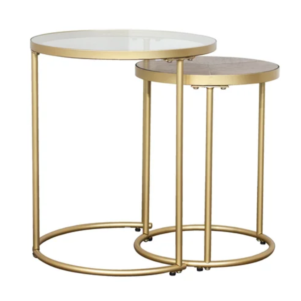 Andrea Set of 2 Side Tables TL7084 Tara Lane Mulligans of Ballaghaderreen