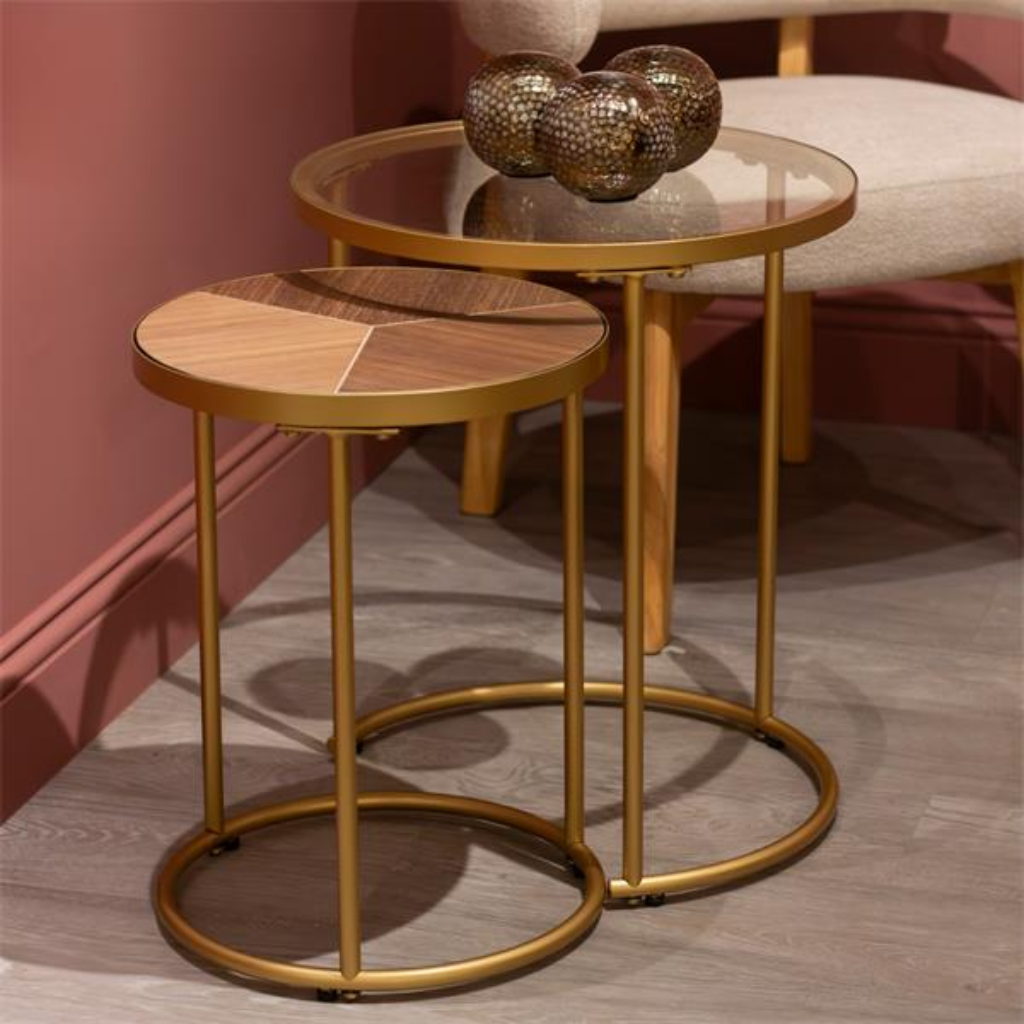 Andrea Set of 2 Side Tables TL7084 Tara Lane Mulligans of Ballaghaderreen