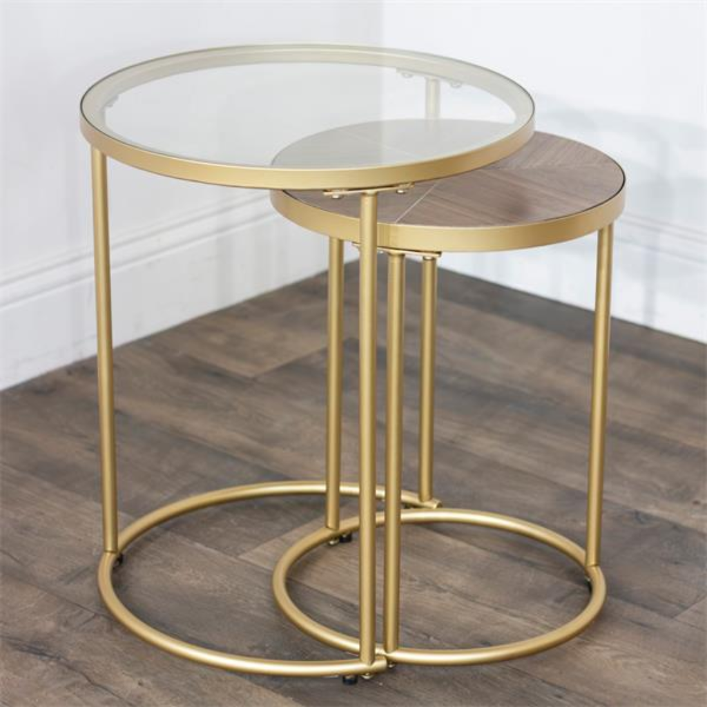 Andrea Set of 2 Side Tables TL7084 Tara Lane Mulligans of Ballaghaderreen