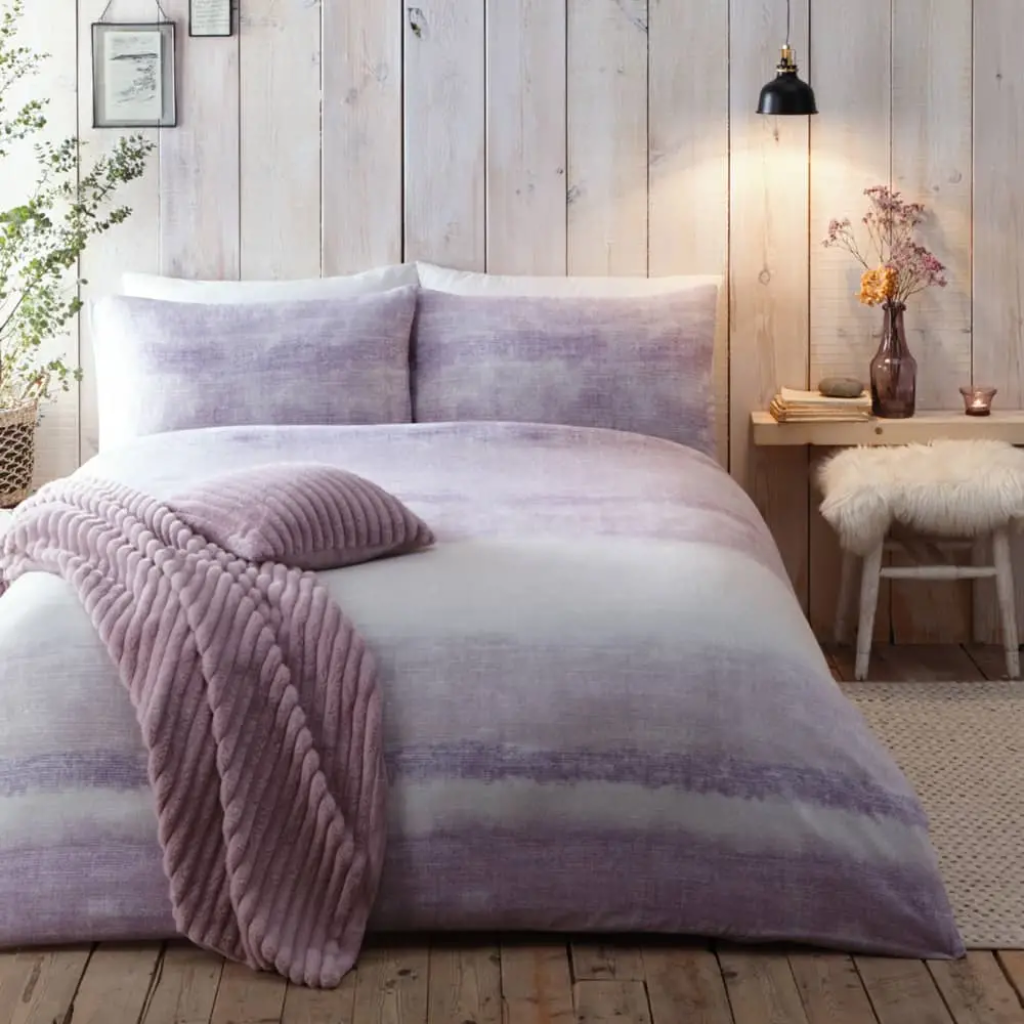 Anson Stripe Mauve Duvet Set ASMDS Appletree Mulligans of Ballaghaderreen