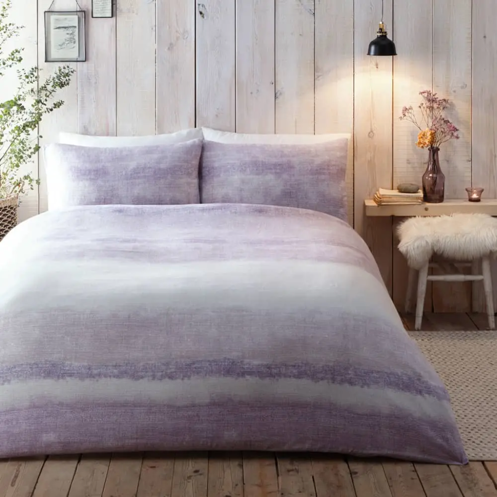 Anson Stripe Mauve Duvet Set ASMDS Appletree Mulligans of Ballaghaderreen