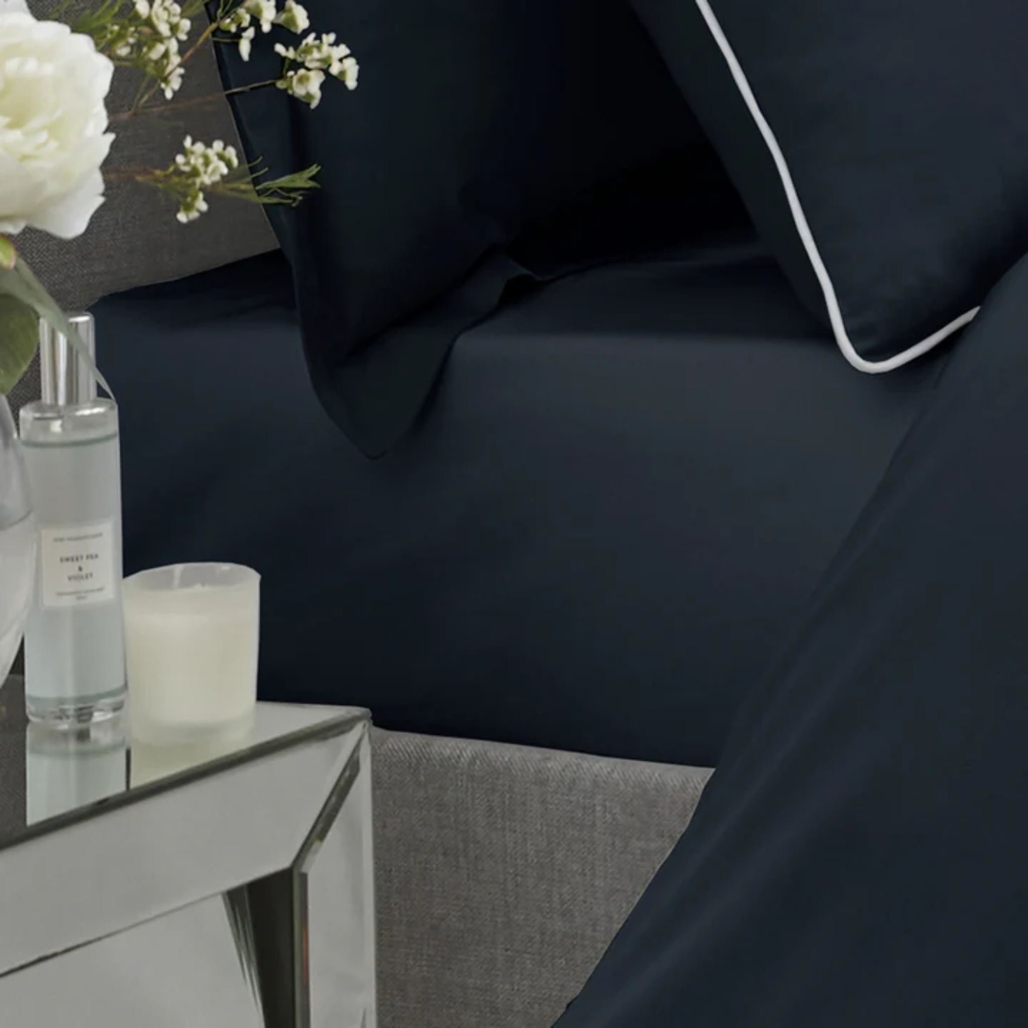 Appletree Fitted Sheet - Navy AFSN Stematclo Mulligans of Ballaghaderreen