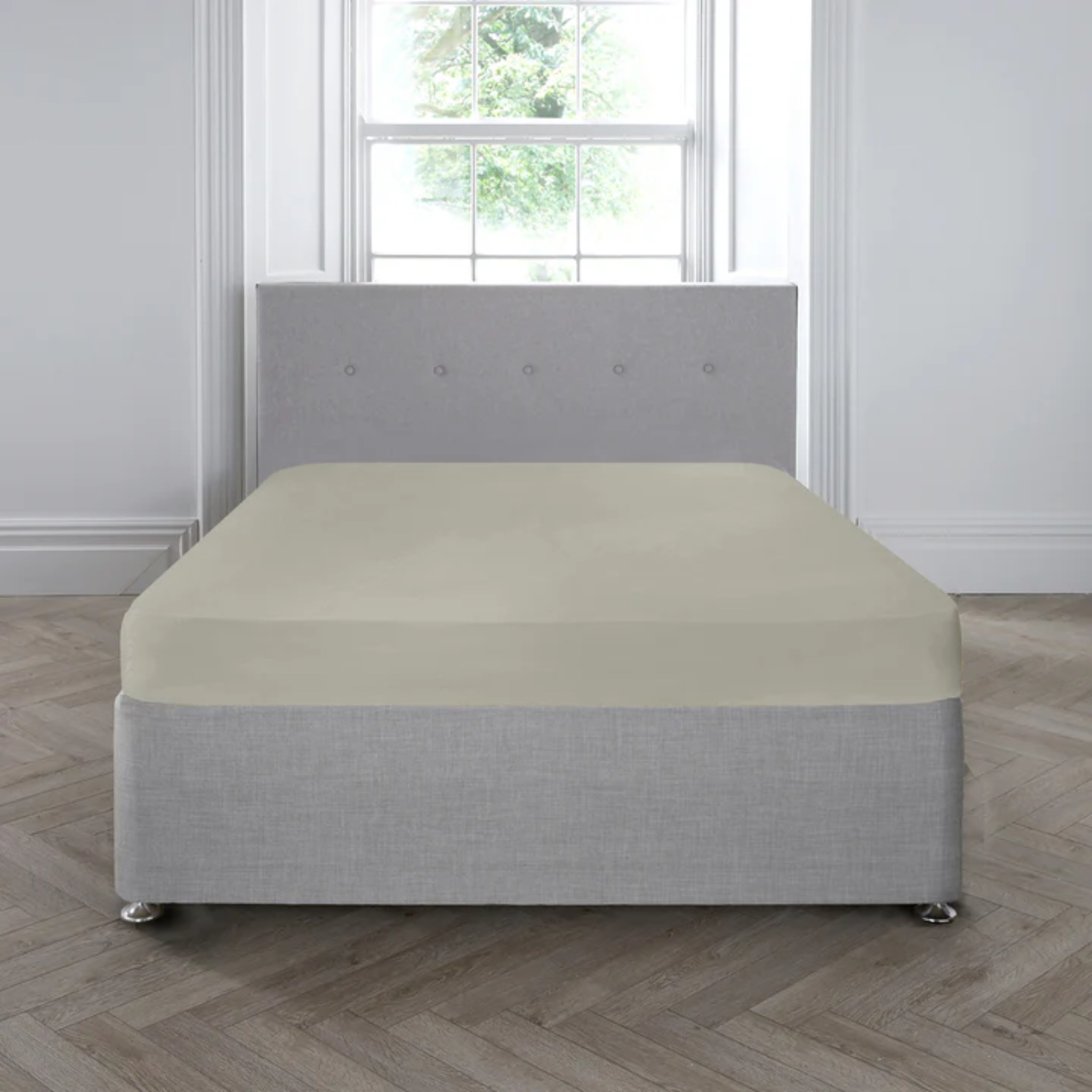 Appletree Fitted Sheet - Silver AFSS Ulster Weavers Mulligans of Ballaghaderreen