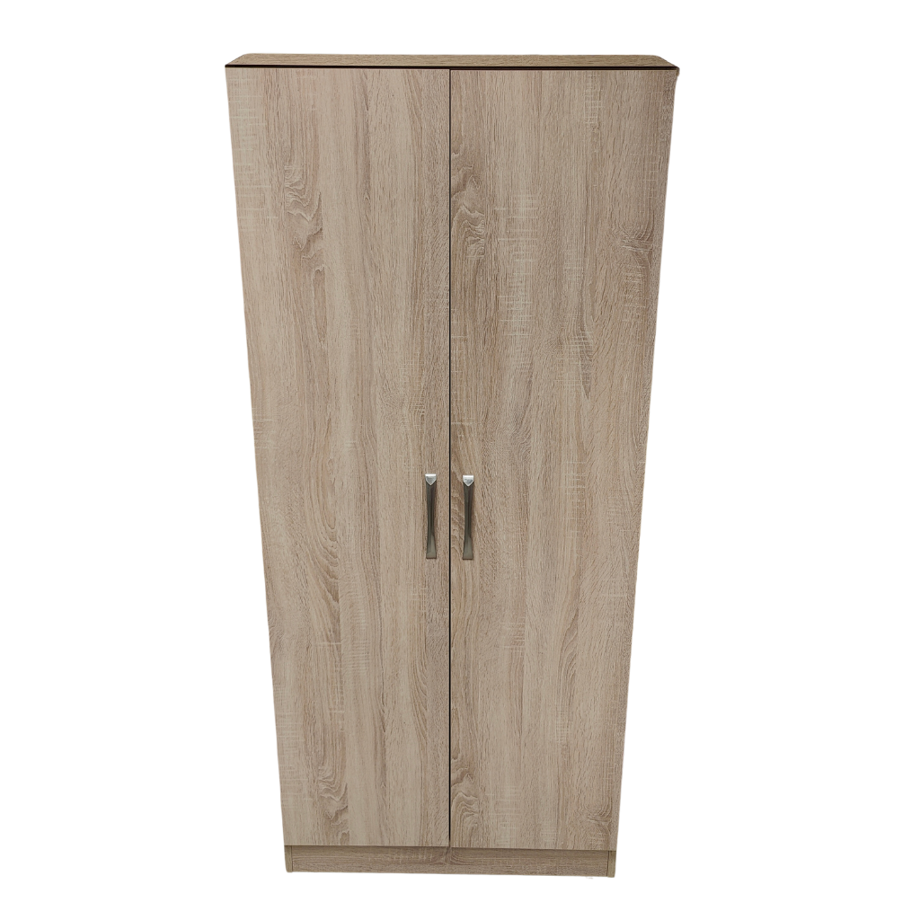 Aran 2 door wardrobe light oak cedarwood mulligans of ballaghdereen