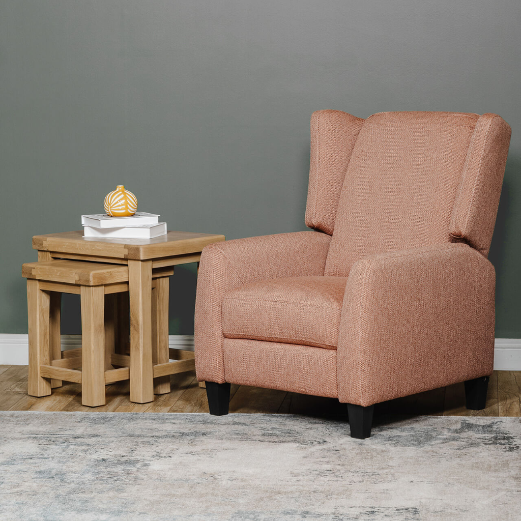 Archie Pushback Chair - Rust Ahe-308-RS Vida Living Mulligans of Ballaghaderreen
