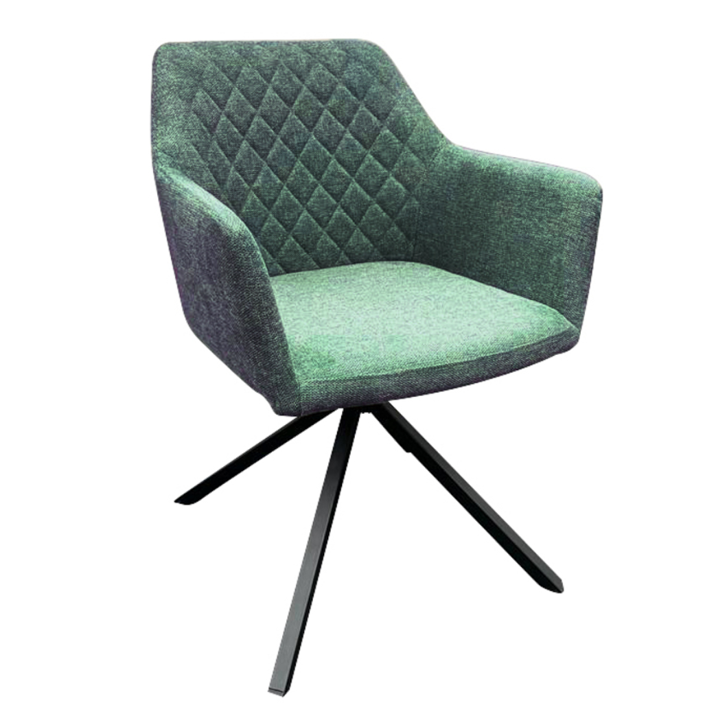 Arthur Swivel Chair - Green TL6156 Tara Lane Mulligans of Ballaghaderreen