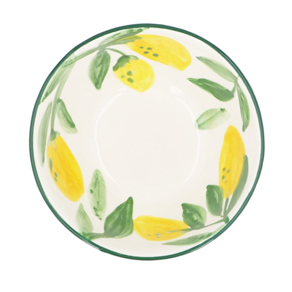 Artisan Lemon Stoneware Bowl, Small 30915 Gisela Graham Mulligans of Ballaghaderreen