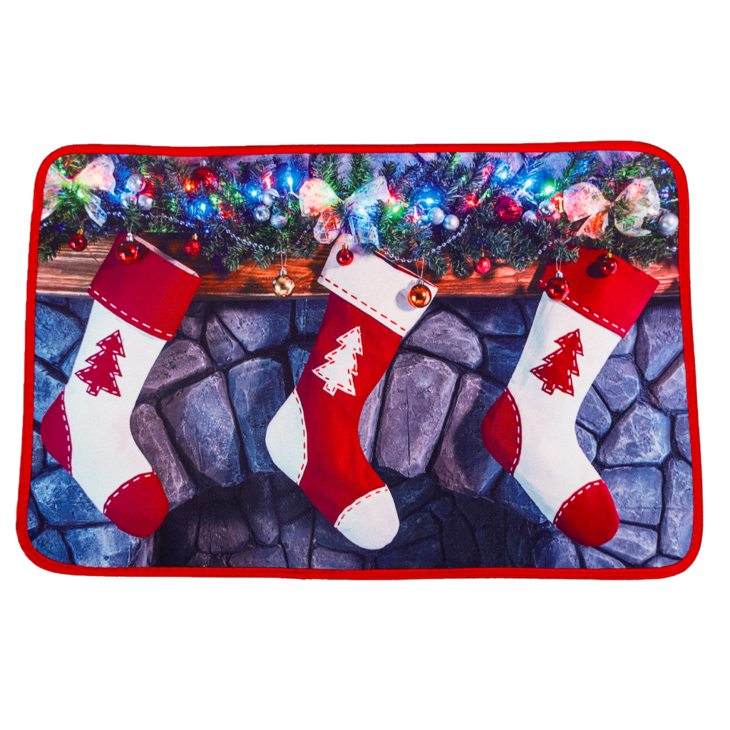Assorted Christmas Doormats - 59x39cm 215110 Shatchi Mulligans of Ballaghaderreen