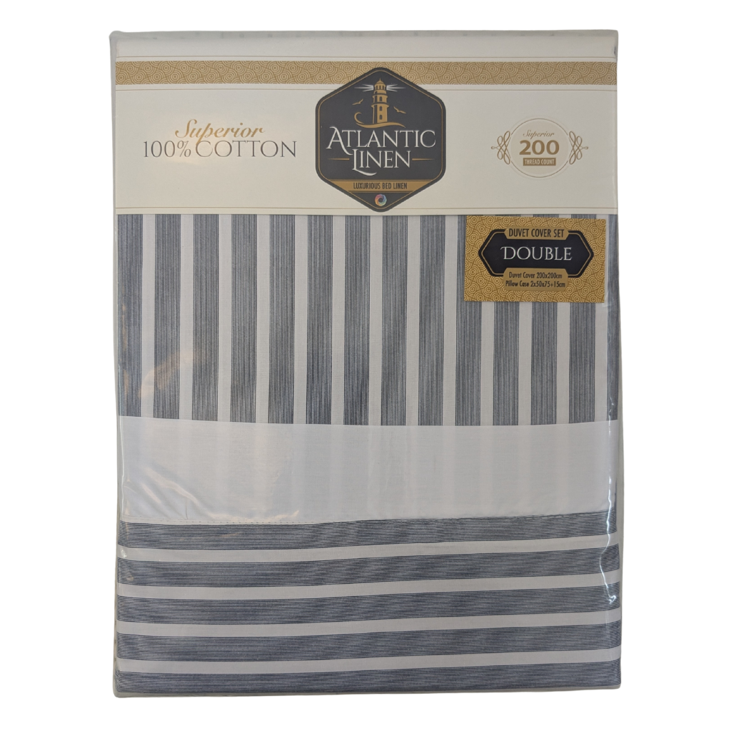 Atlantic Linen Montpellier Duvet Cover Set Blue ALMDCB Home and Interior Textiles Mulligans of Ballaghaderreen
