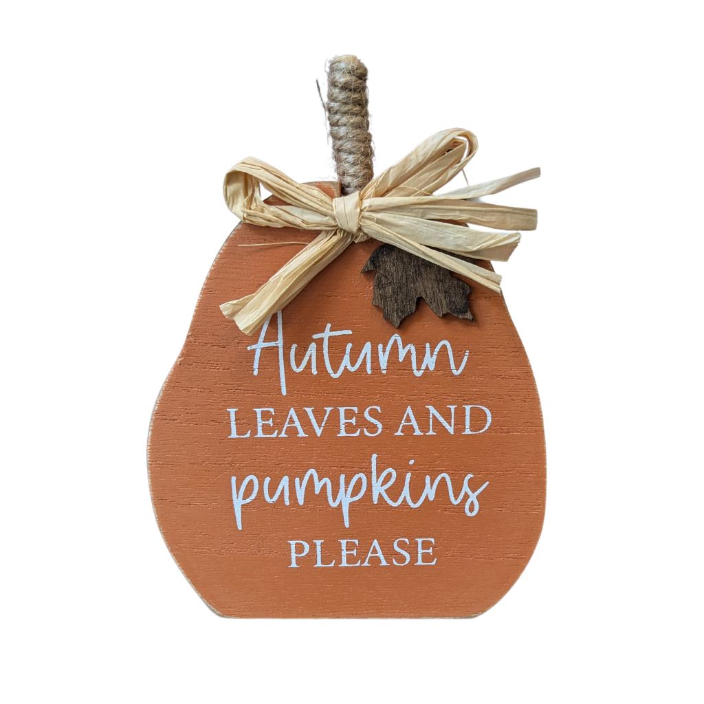 "Autumn Leaves and Pumpkins Please" Pumpkin 8HW307 Tara Lane Mulligans of Ballaghaderreen